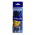 Długopis tradycyjny wkład niebieski i czarny, Pelikan Super Soft Stick, 4 sztuki w opakowaniu