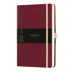 Notatnik Castelli Aquarela Black Cherry