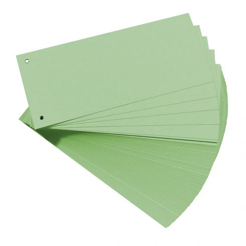 Kartonowe przekładki do dokumentów A4, zielone