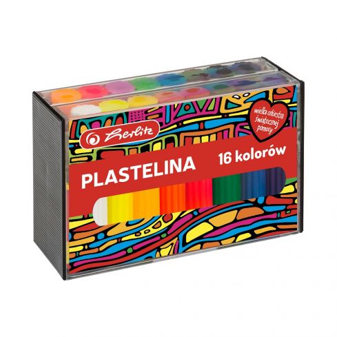 Herlitz Plastelina, 16 kolorów, WOŚP, Pol'and'Rock Festival