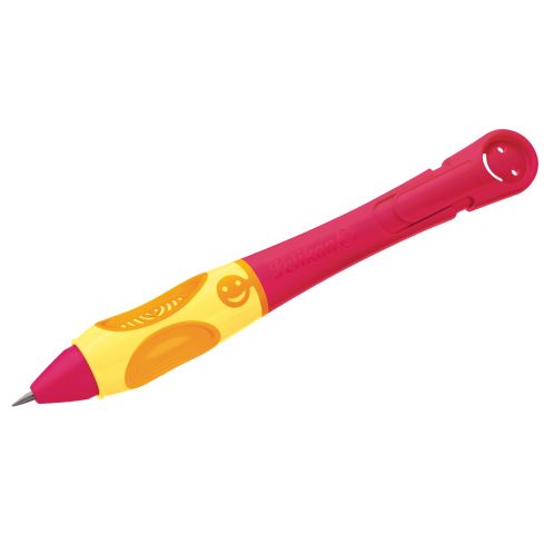 Griffix ołówek do nauki pisania, dla praworęcznych, czerwony