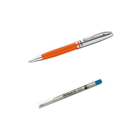 Zestaw Pelikan Długopis Jazz Classic, pomarańczowy + wkład