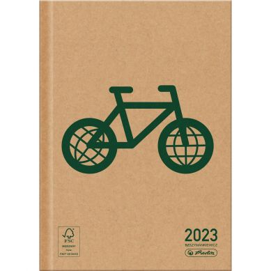 Kalendarz dzienny A5, eco rower 2023, Szymankiewicz